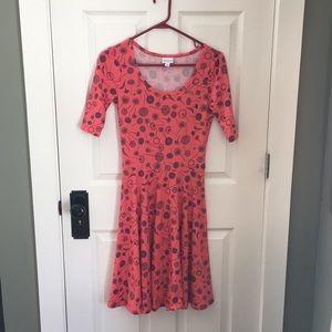 LulaRoe pink Nicole